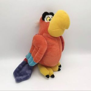 "IAGO" 9" Disney Store Aladdin Plush Parrot Bird